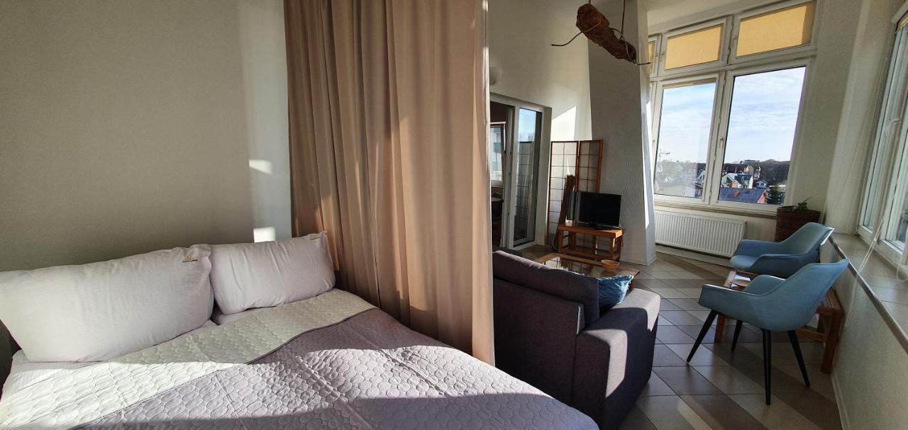 מידזיזדרויה Holiday Home Statek 216 Z Antresola, Przy Plazy מראה חיצוני תמונה