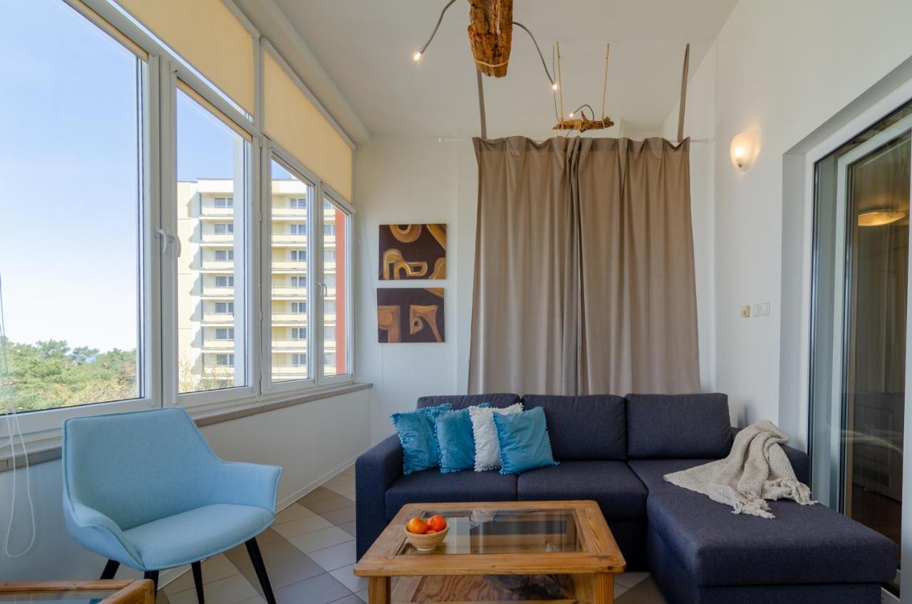 מידזיזדרויה Holiday Home Statek 216 Z Antresola, Przy Plazy מראה חיצוני תמונה